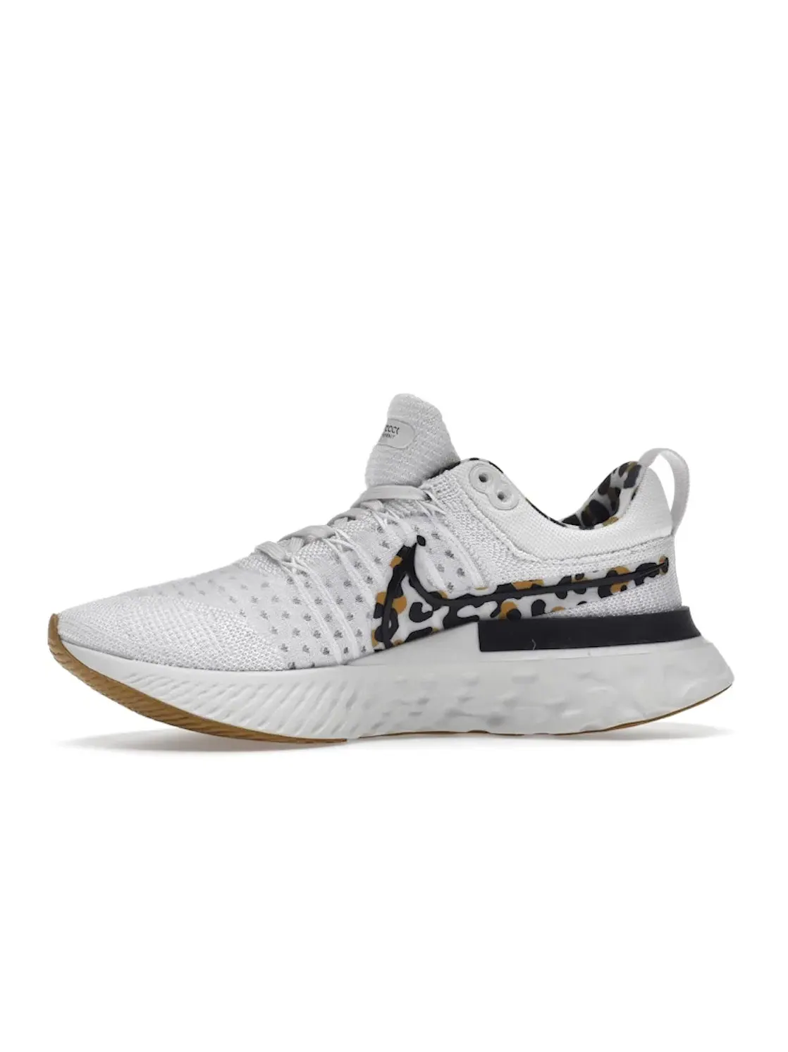 Женские кроссовки для бега с принтом Nike React Infinity Run Flyknit 2 — изображение 3 из 4, платиновый