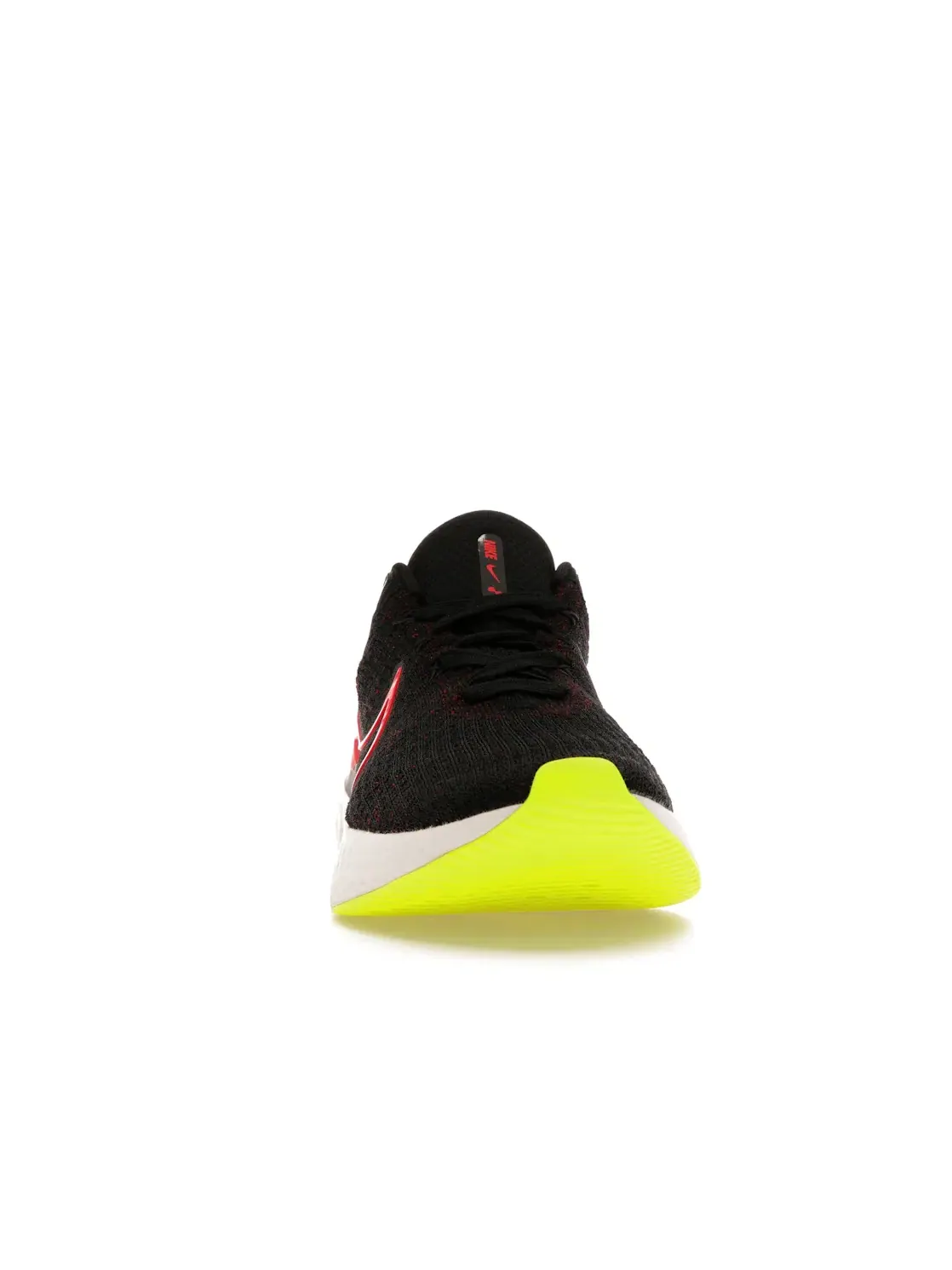 Мужские кроссовки для бега Nike React Infinity Run Flyknit 3 — изображение 2 из 4, черный/красный-красный