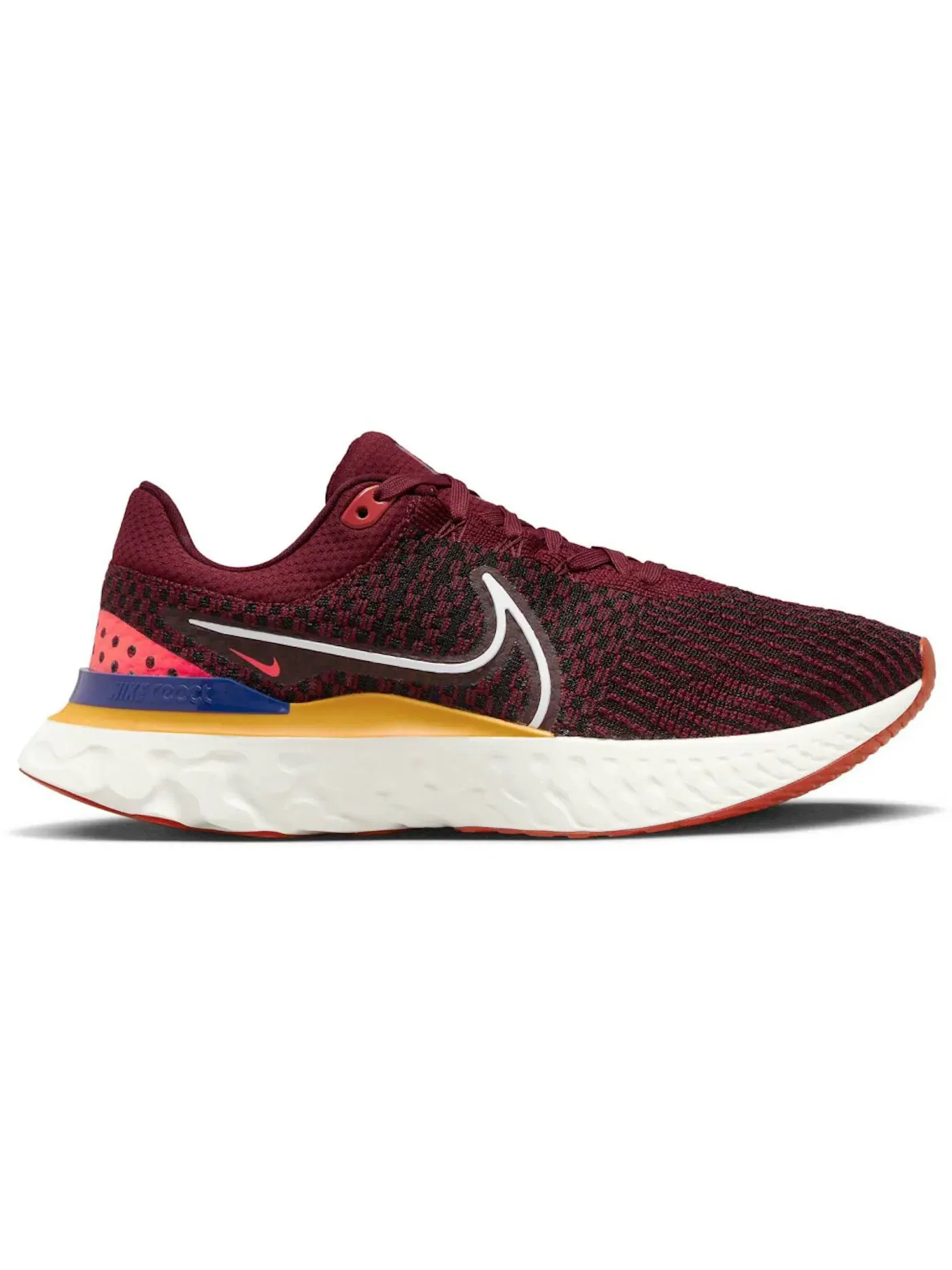 Мужские кроссовки для бега Nike React Infinity Run Flyknit 3 Nike — изображение 1 из 1, темный/белый-золотистый