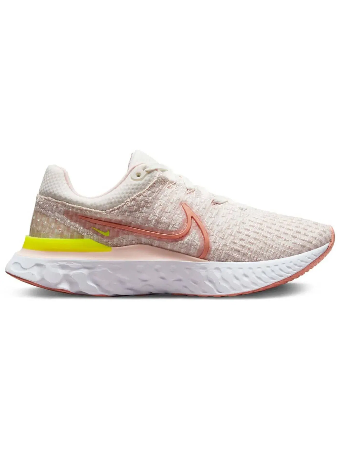 Женские кроссовки с технологией Flyknit Nike React Infinity Run Flyknit 3, Sail/Light Madder Root-Atmosphere