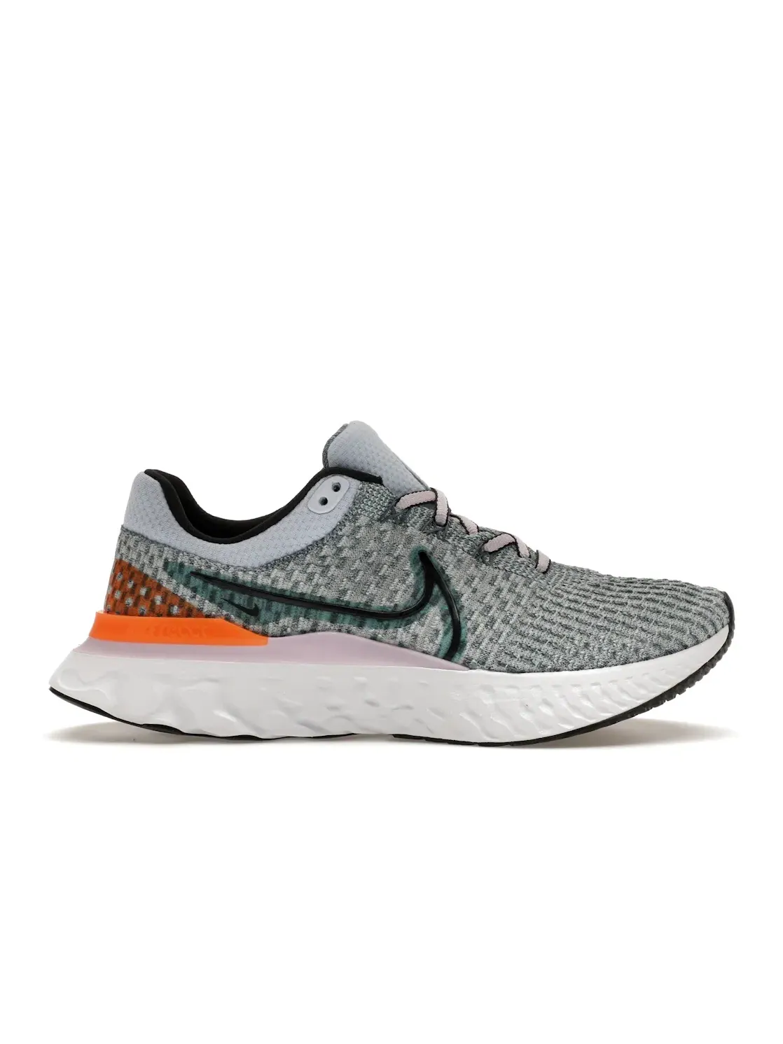 Женские кроссовки для бега с технологией Flyknit Nike React Infinity Run Flyknit 3 — изображение 1 из 4, черный-синий-светлый