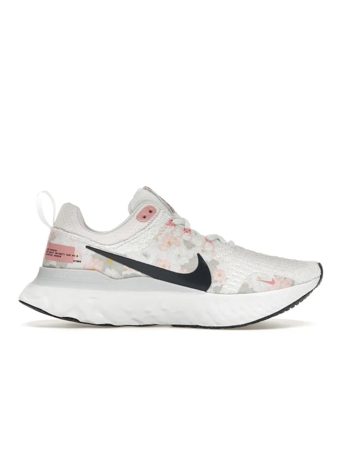 Женские кроссовки для бега с принтом Nike React Infinity Run Flyknit 3 Premium — изображение 1 из 4