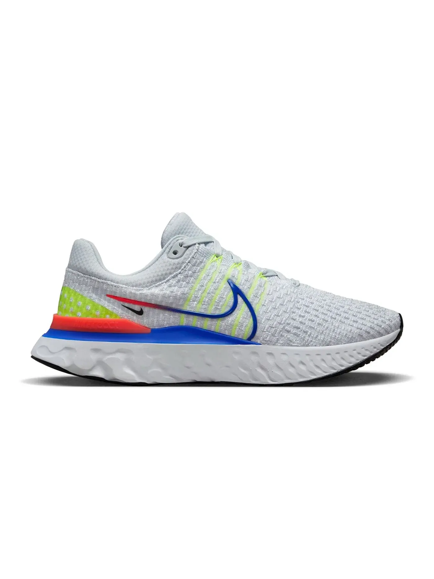 Мужские кроссовки с технологией Flyknit Nike React Infinity Run Flyknit 3 — изображение 1 из 1, платиновый синий