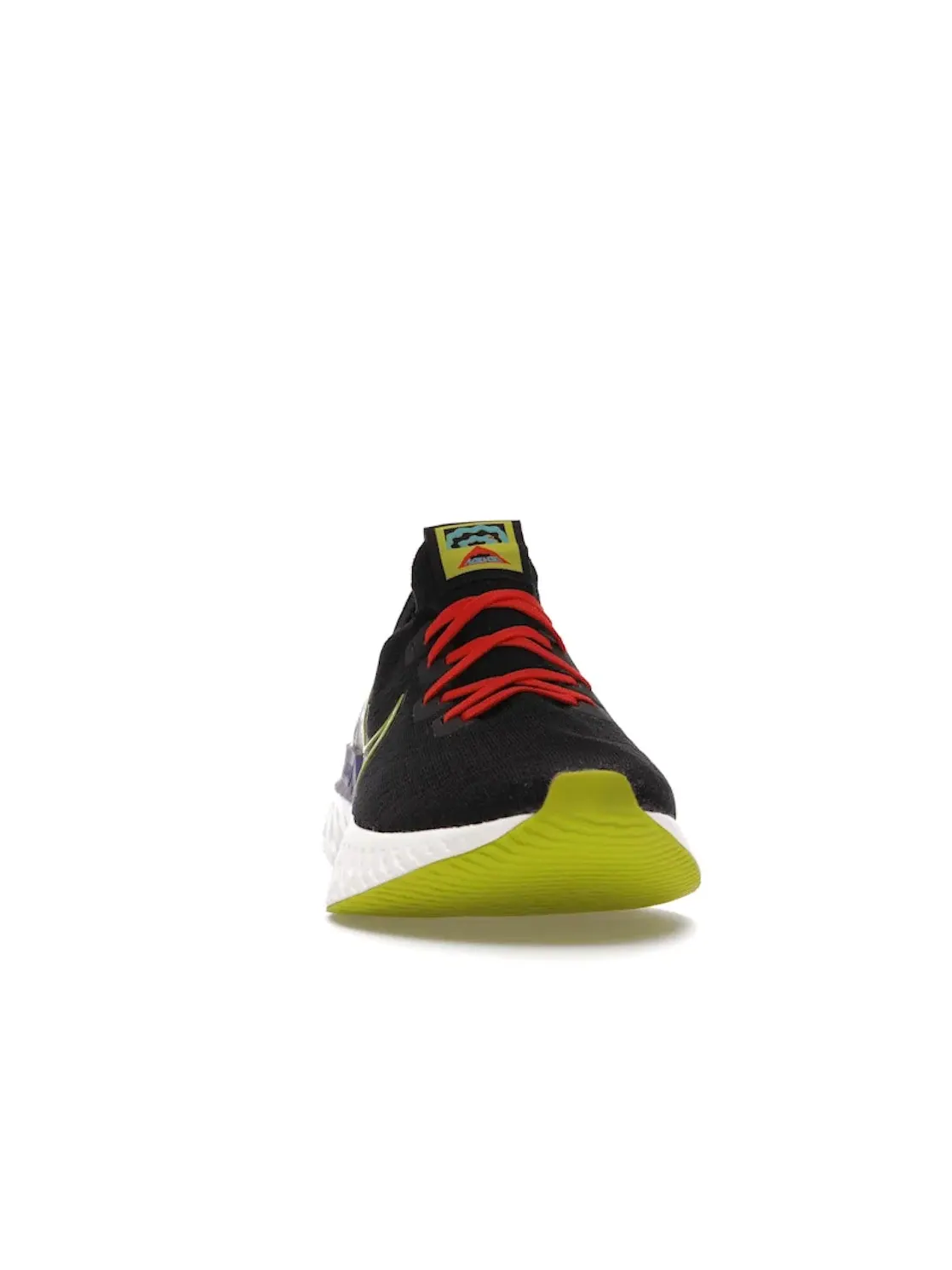 Мужские кроссовки для бега Nike React Infinity Run Flyknit Nike — изображение 2 из 4, черный/-фиолетовый-яркий