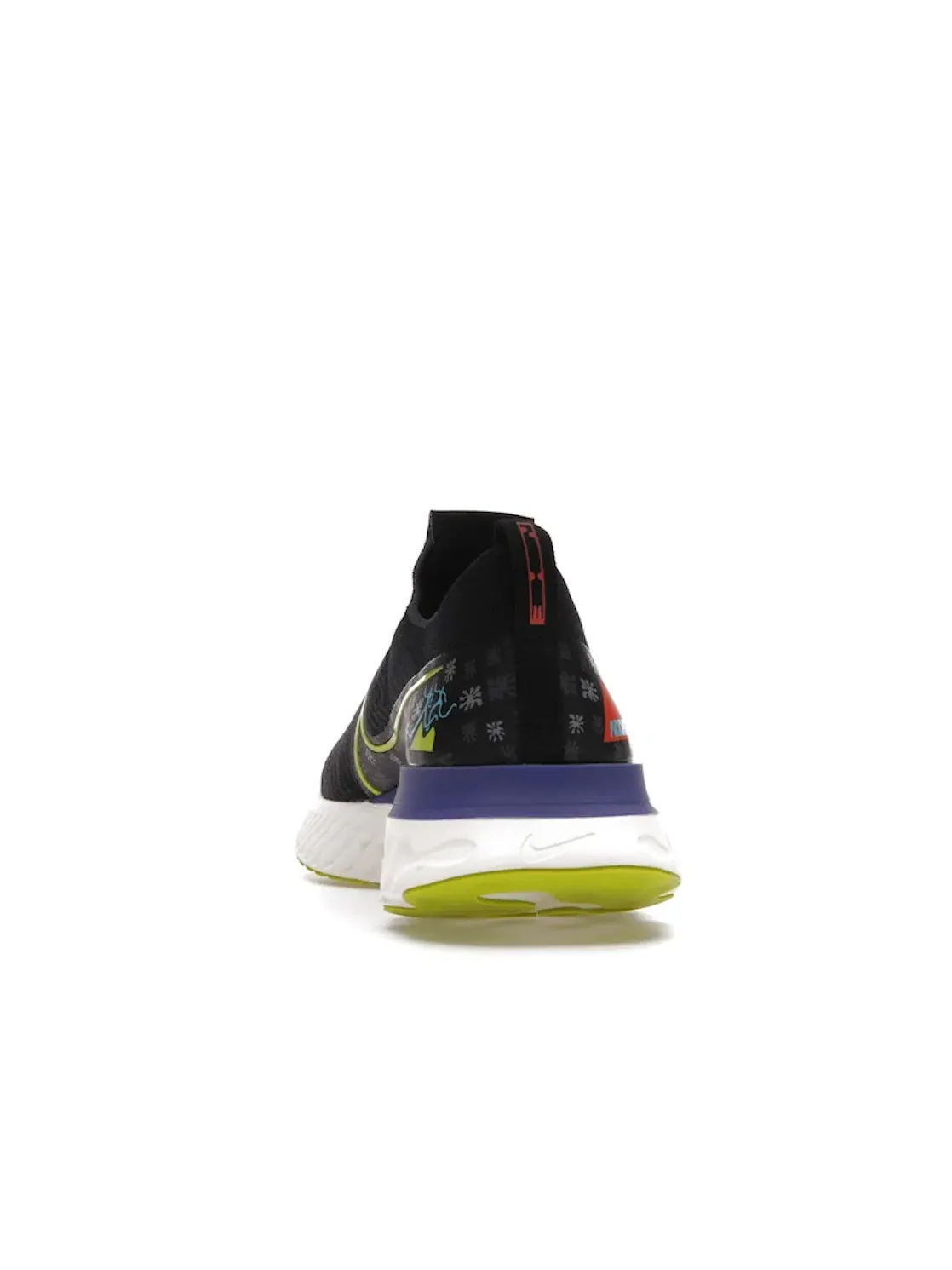 Мужские кроссовки для бега Nike React Infinity Run Flyknit Nike — изображение 4 из 4, черный/-фиолетовый-яркий