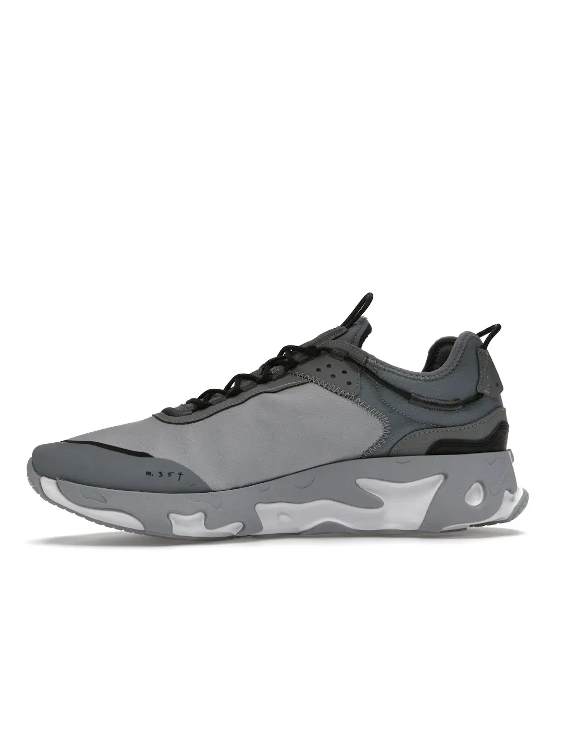 Мужские кроссовки Lifestyle Nike React Live SE — изображение 3 из 4, серый/серый/белый/черный