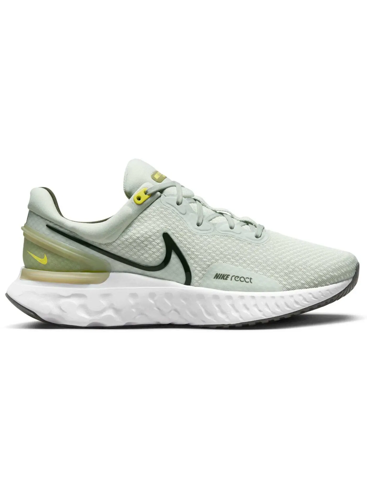 Мужские кроссовки Lifestyle Nike React Miler 3 — изображение 1 из 1, светлый серебристый