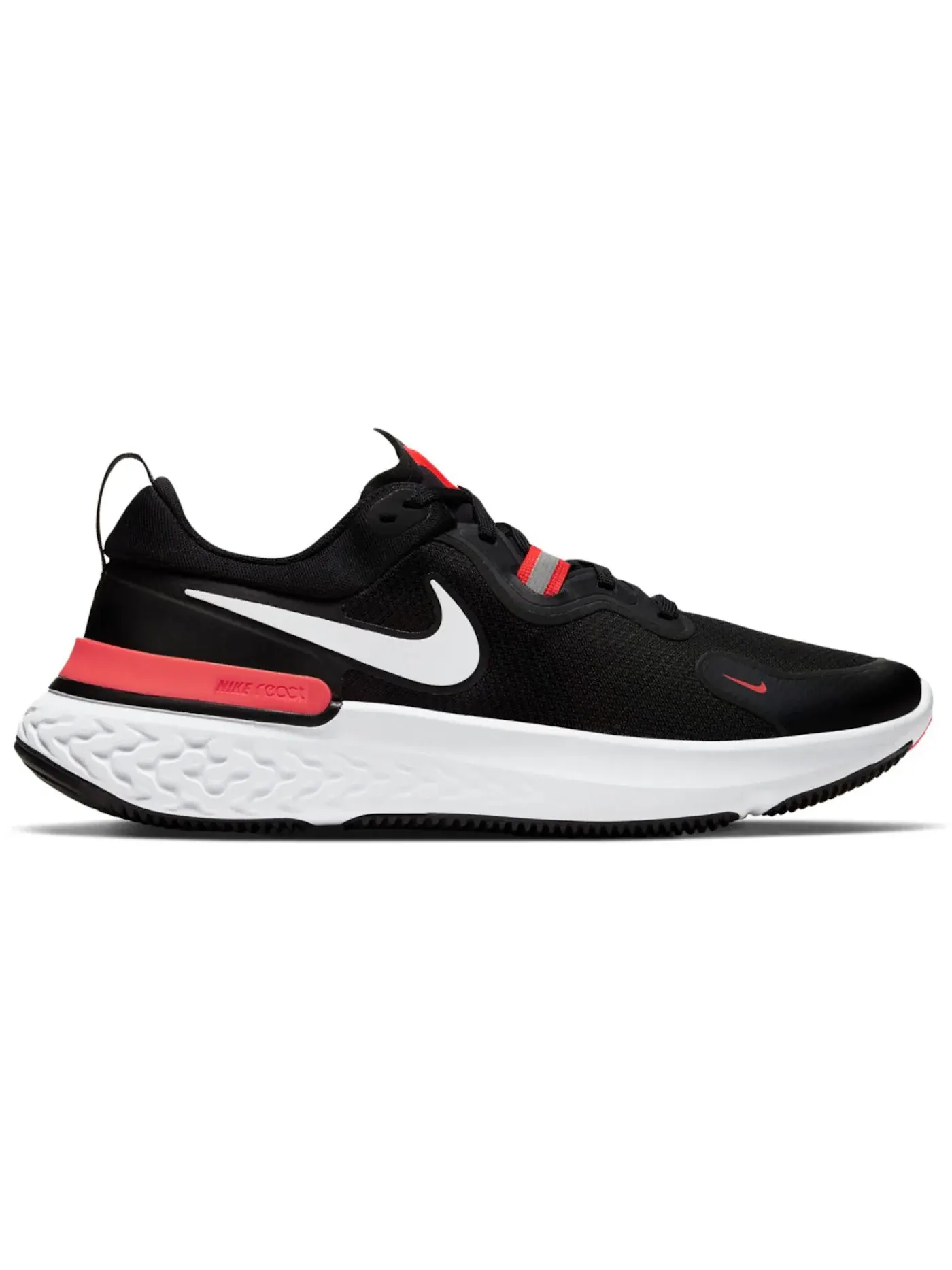 Мужские кроссовки Lifestyle Nike React Miler Nike — изображение 1 из 1, черный//зеленый/белый