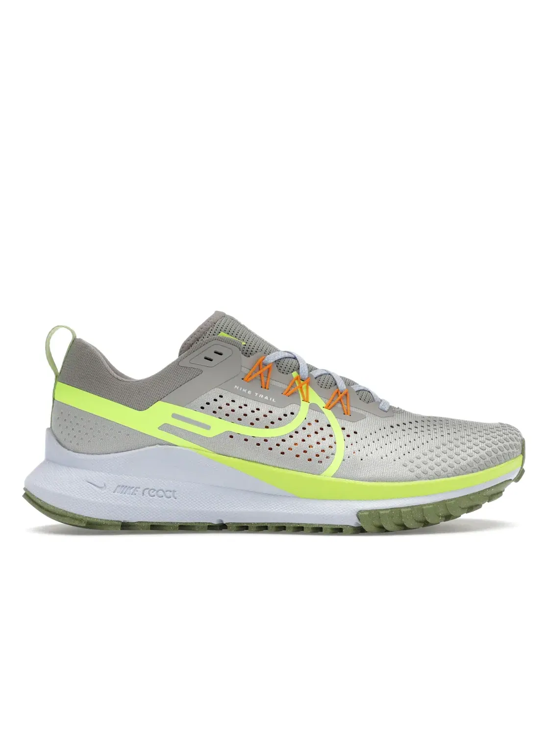 Мужские кроссовки для трейлраннинга Nike React Pegasus Trail 4 — изображение 1 из 4, светлый//серый