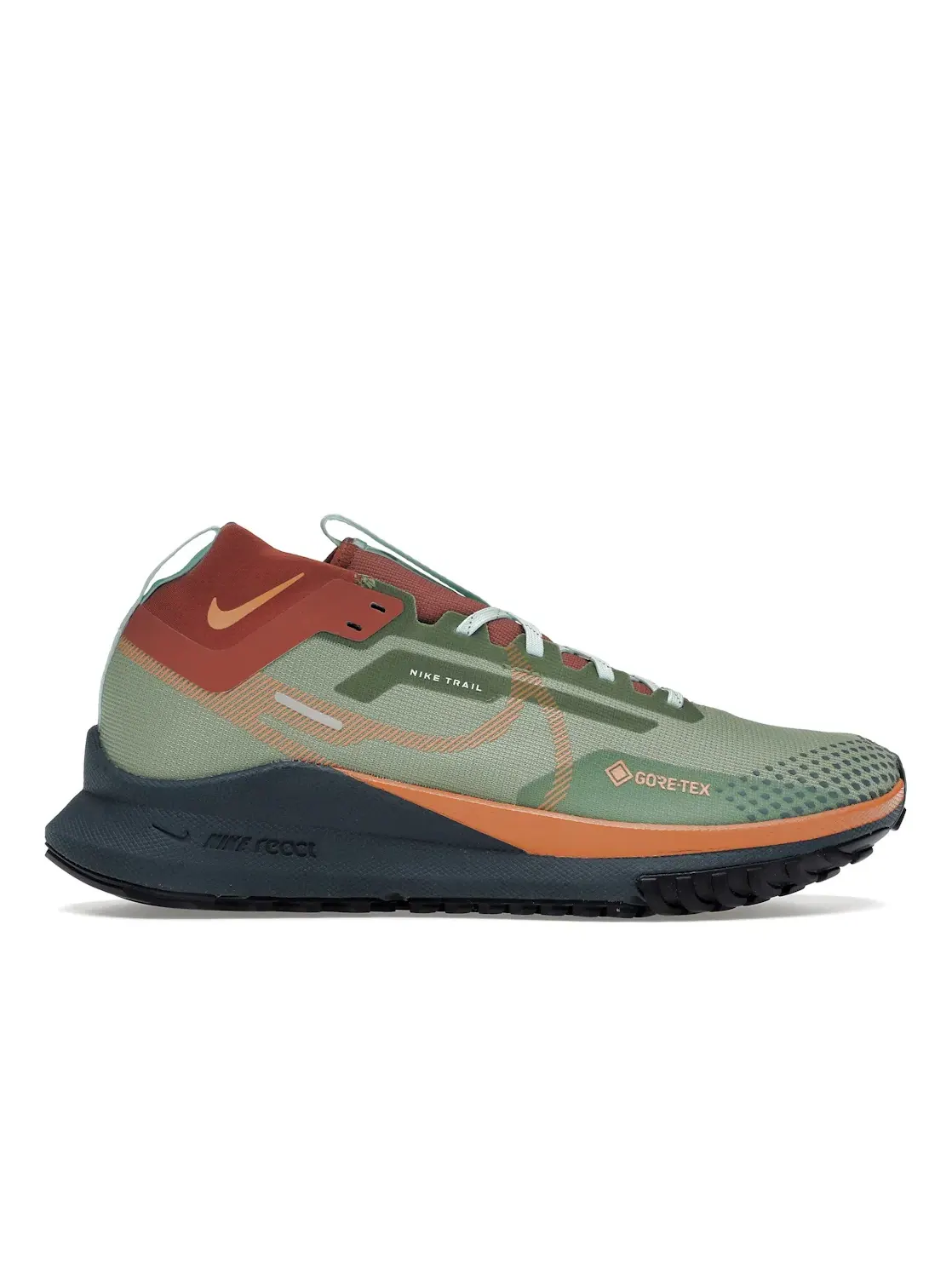 Мужские кроссовки для бега с мембраной Gore-Tex Nike React Pegasus Trail 4 Gore-Tex — изображение 1 из 4, оранжевый