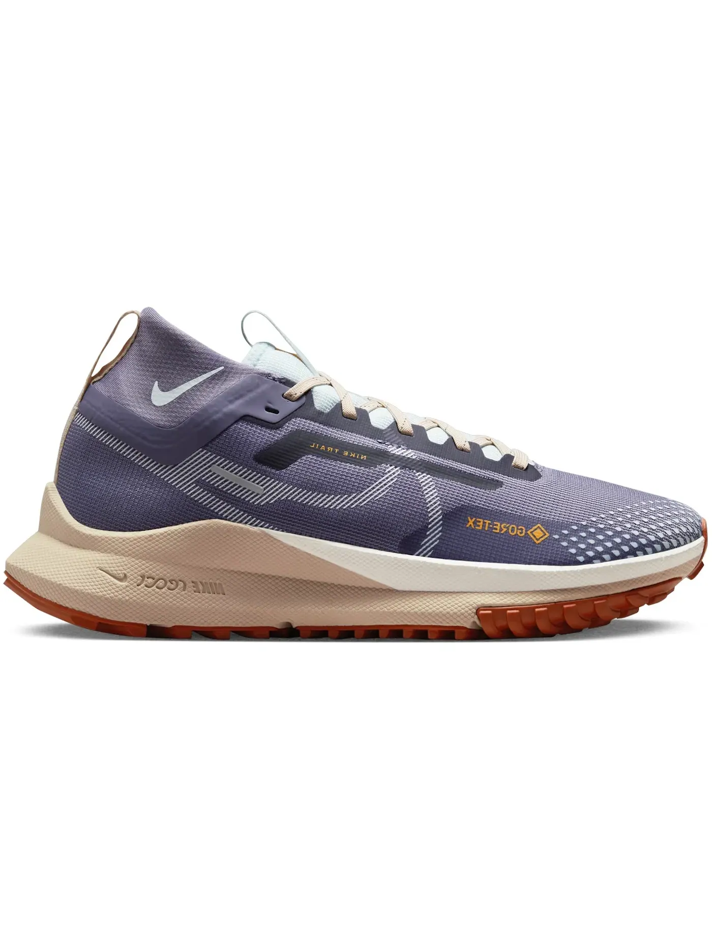 Женские кроссовки для бега с мембраной Gore-Tex Nike React Pegasus Trail 4 Gore-Tex — изображение 1 из 1, синий//белый