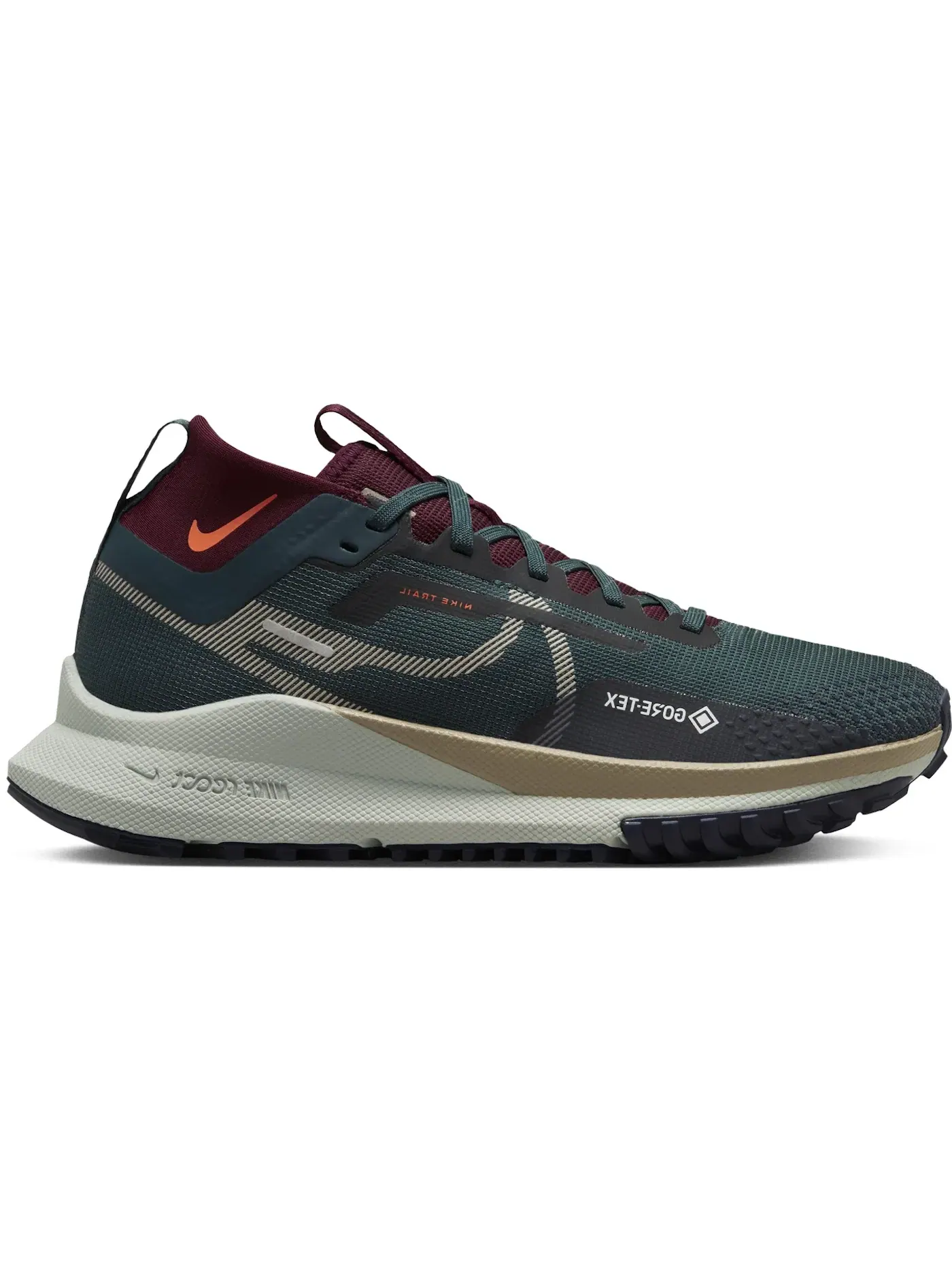 Женские кроссовки для бега с мембраной Gore-Tex Nike React Pegasus Trail 4 Gore-Tex — изображение 1 из 1, глубокий///хаки