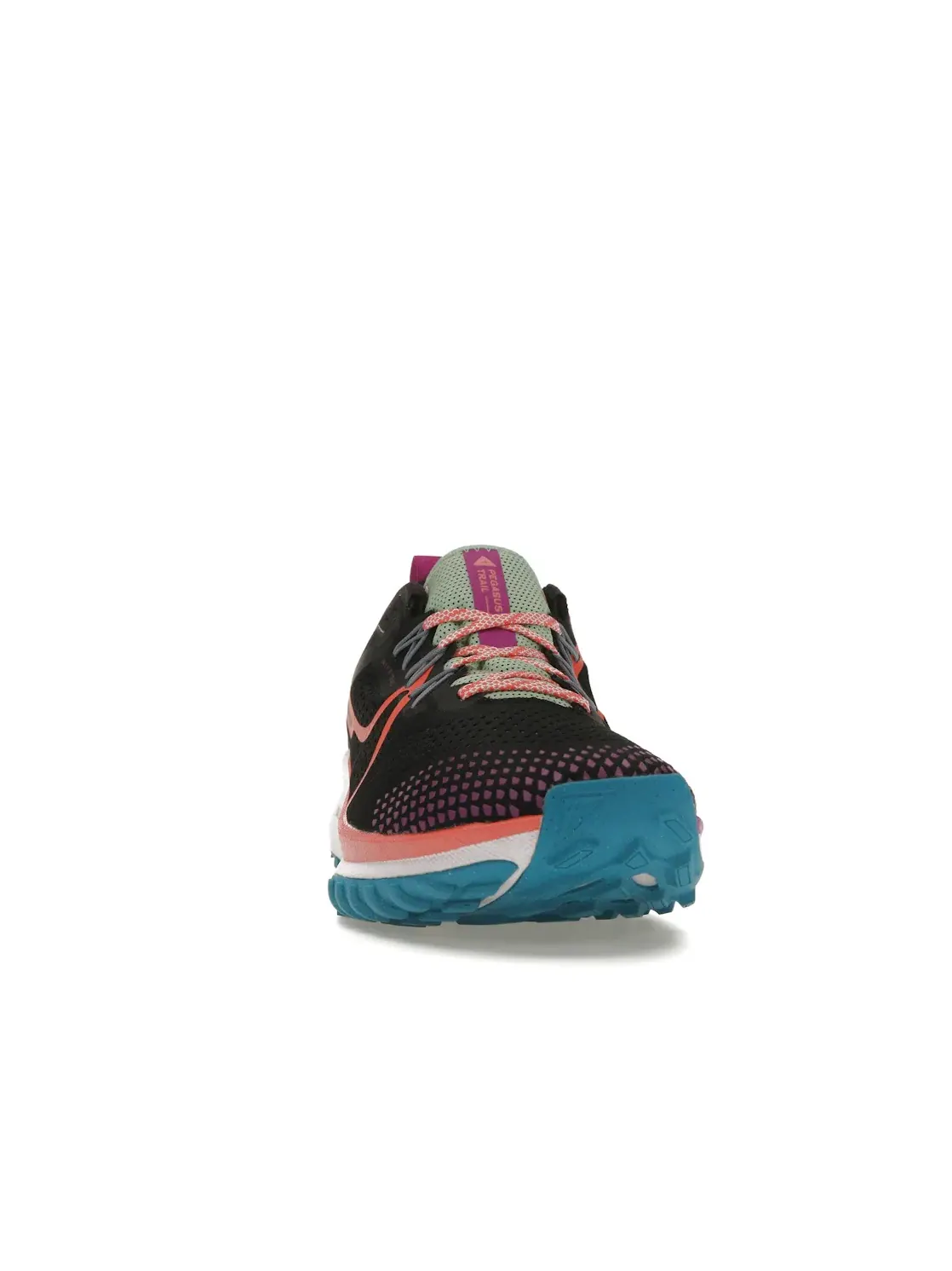 Мужские кроссовки для трейла Nike React Pegasus Trail 4 — изображение 2 из 4, черный//фиолетовый
