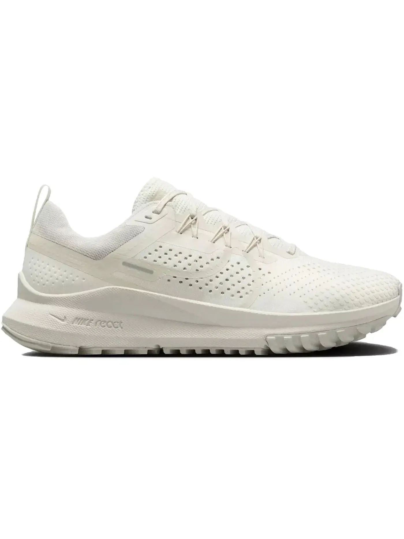 Мужские кроссовки для бега по бездорожью Nike React Pegasus Trail 4 — изображение 1 из 1, белый/светлый коричневый