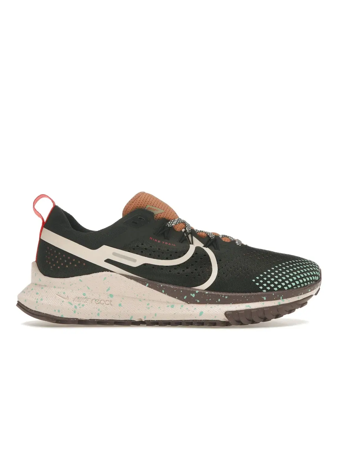 Женские кроссовки для бега по бездорожью Nike React Pegasus Trail 4 — изображение 1 из 4, коричневый