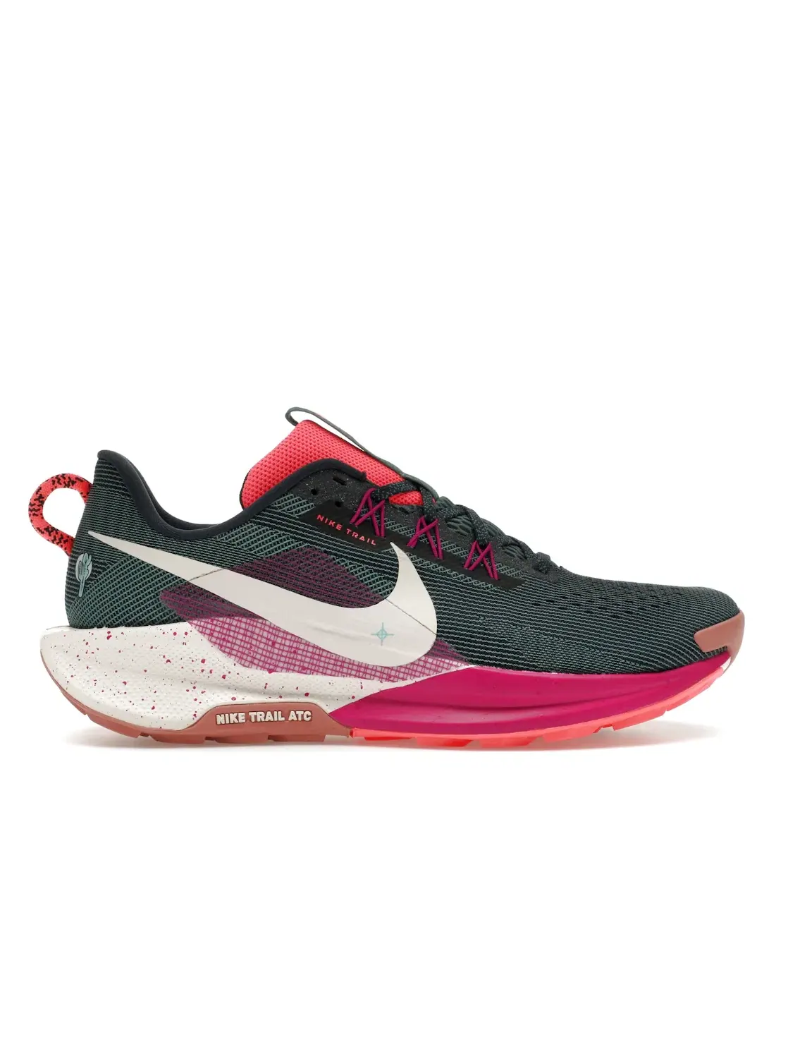 Мужские кроссовки для бега с технологией React Nike React Pegasus Trail 5 Nike — изображение 1 из 4, темно-синий//зеленый