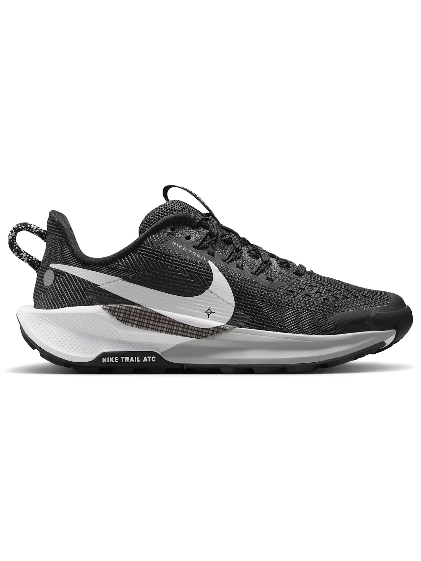Детские кроссовки для бега с амортизацией Nike React Pegasus Trail 5 Nike — изображение 1 из 1, черный//серый/белый