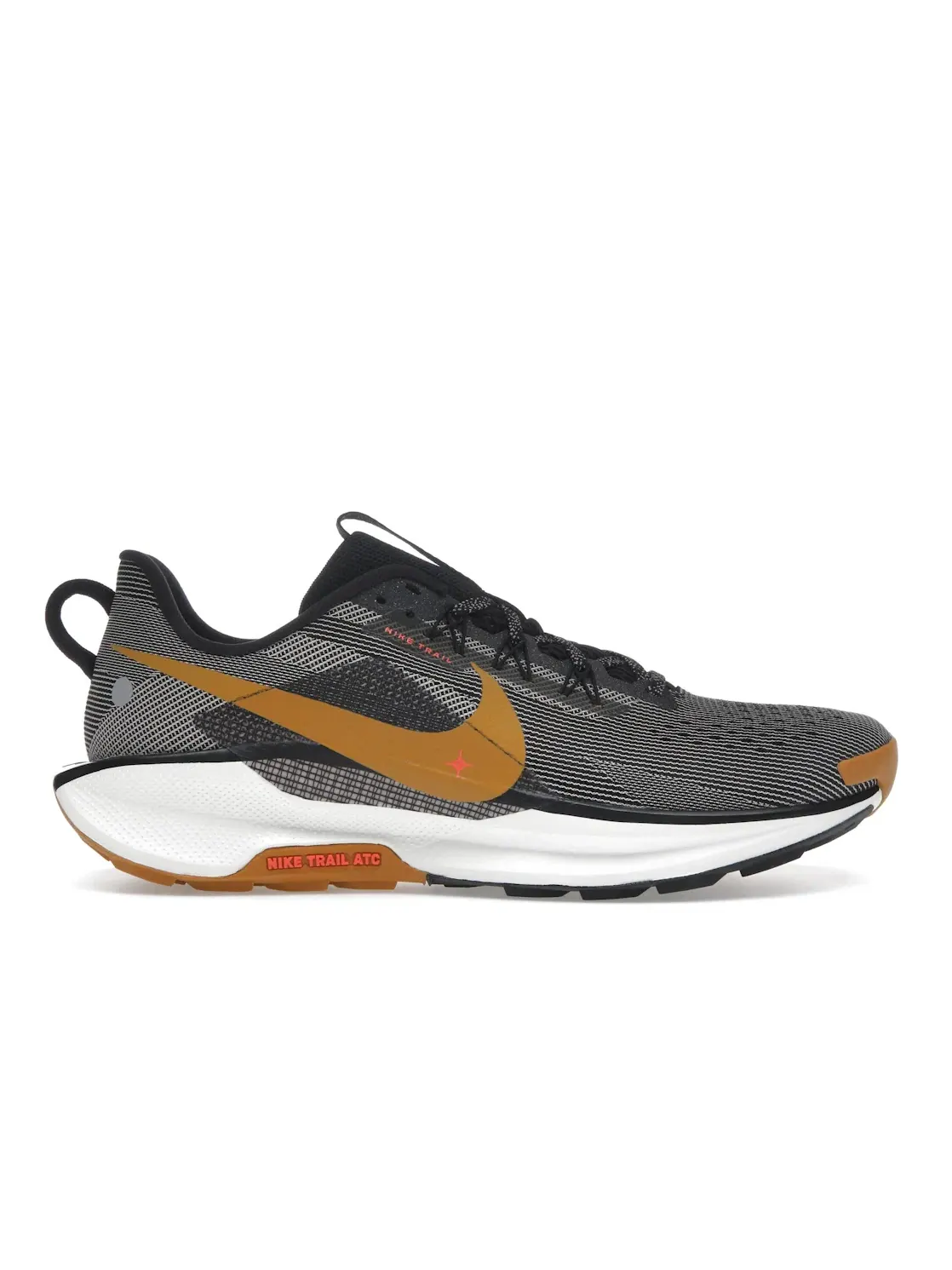 Мужские кроссовки для бега Nike React Pegasus Trail 5 — изображение 1 из 4, черный//серый