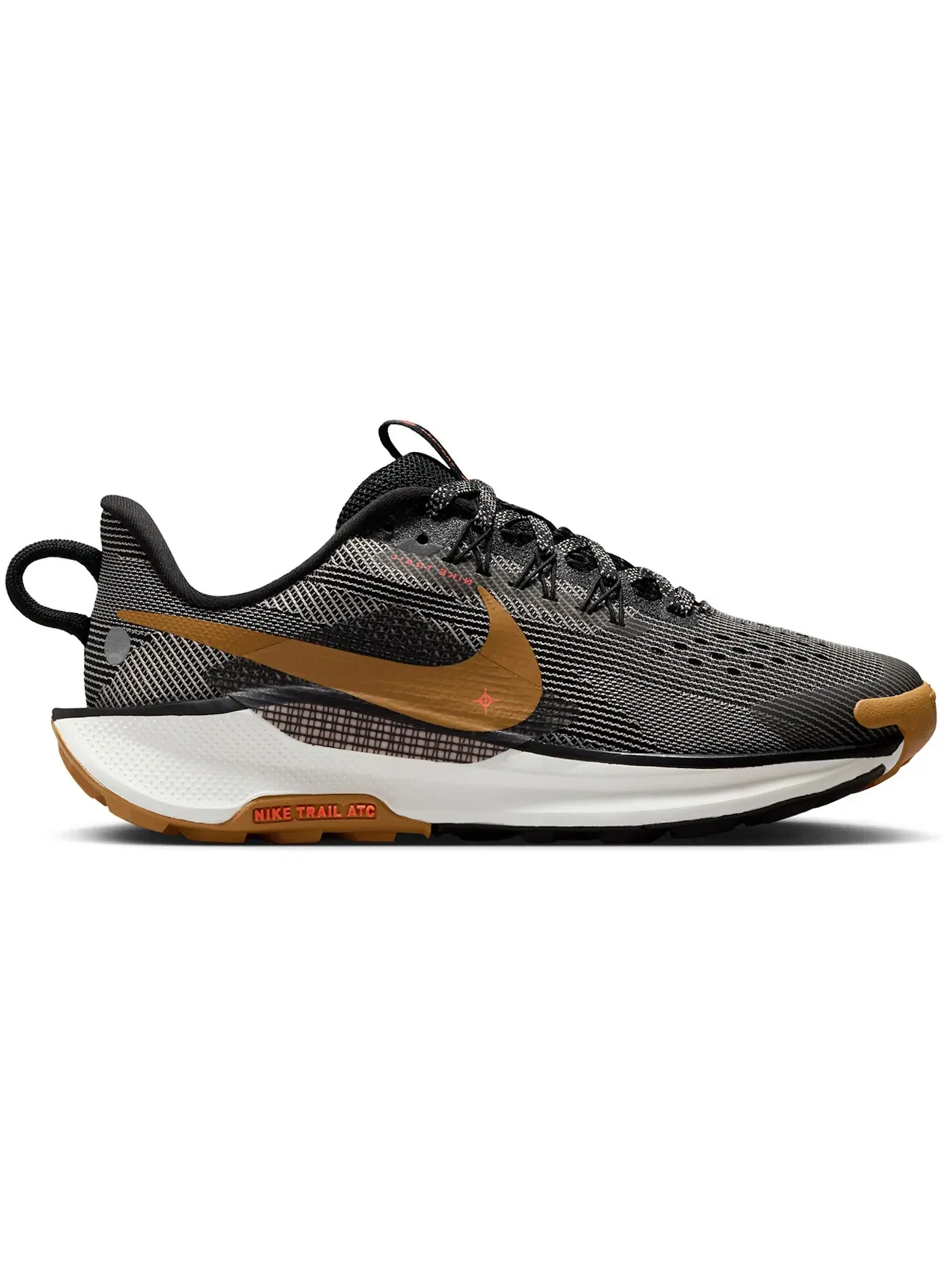 Детские кроссовки для бега по бездорожью Nike React Pegasus Trail 5 — изображение 1 из 1, черный//серый