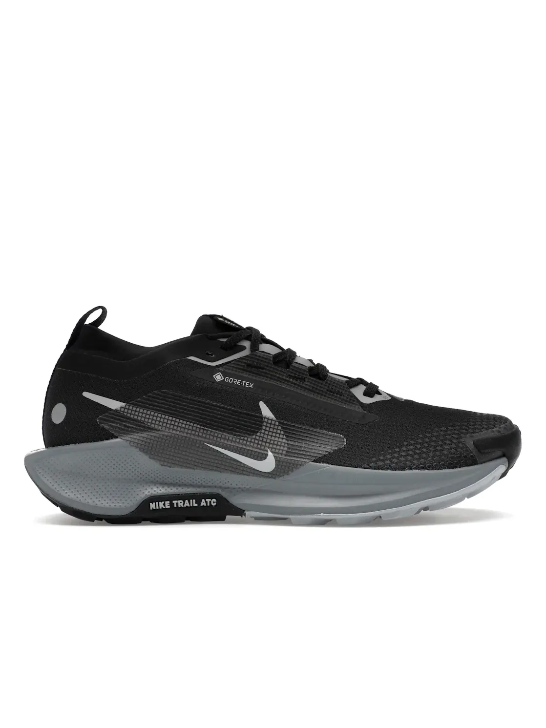 Мужские кроссовки для бега Nike React Pegasus Trail 5 Gore-Tex — изображение 1 из 4, черный/серый//серый
