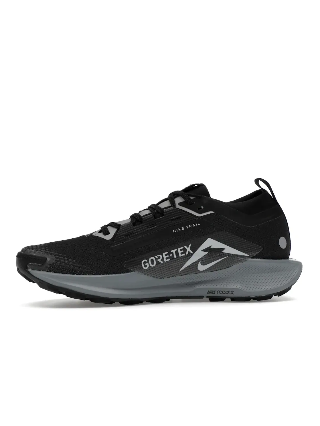 Мужские кроссовки для бега Nike React Pegasus Trail 5 Gore-Tex — изображение 3 из 4, черный/серый//серый