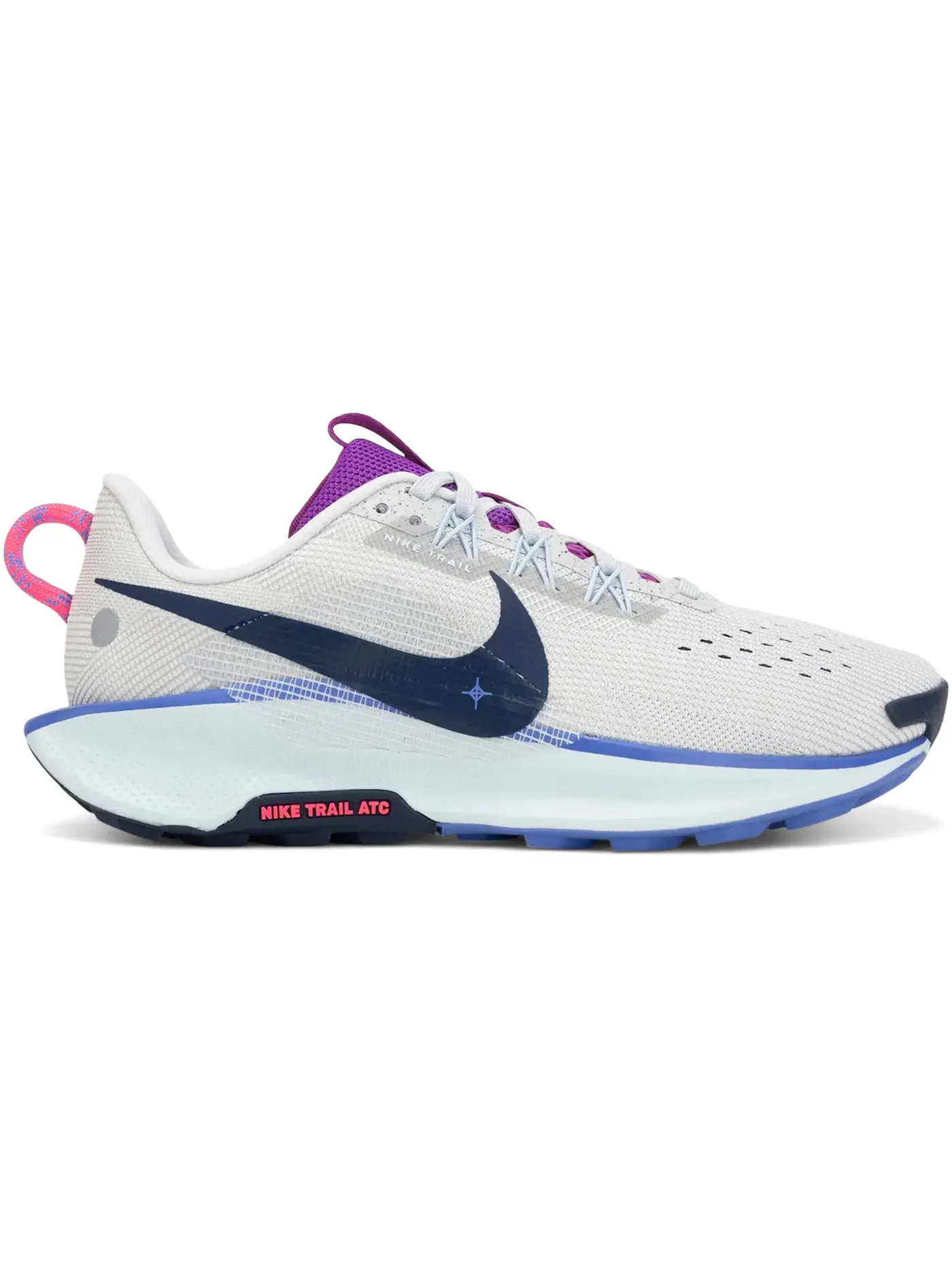 Женские кроссовки для бега по пересеченной местности Nike React Pegasus Trail 5 — изображение 1 из 1, синий/темно-синий
