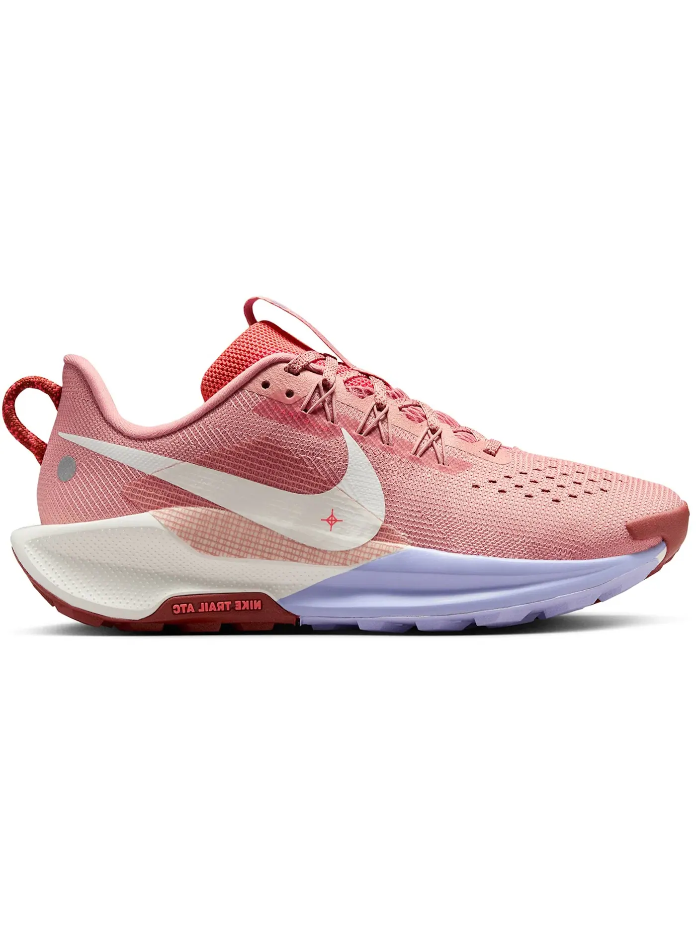 Женские кроссовки для бега с технологией React Pegasus Trail 5 Nike — изображение 1 из 1, красный