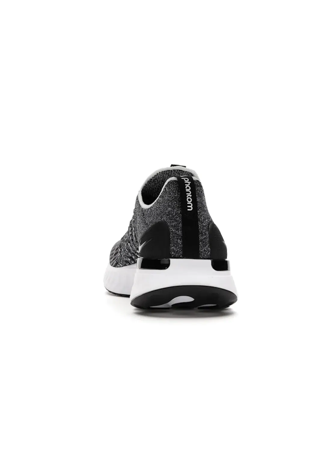 Мужские кроссовки для бега с технологией Flyknit Nike React Phantom Run Flyknit 2 Nike — изображение 4 из 4, черный/белый