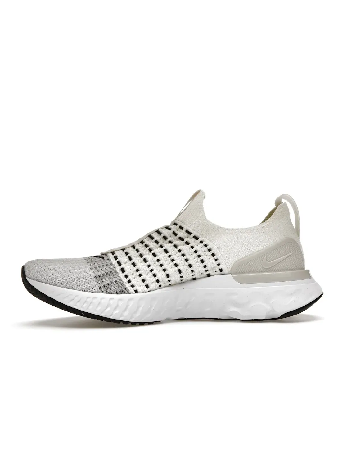 Мужские кроссовки для бега с технологией Flyknit Nike React Phantom Run Flyknit 2 — изображение 3 из 4, черный/белый/светлый