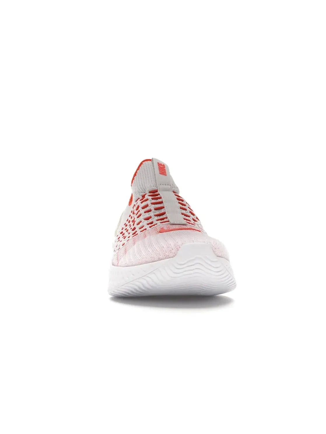 Женские кроссовки для бега с амортизацией Nike React Phantom Run Flyknit 2 — изображение 2 из 4, серый/оранжевый-металлик