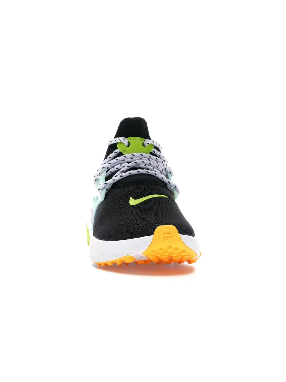 Женские кроссовки Lifestyle Nike React Presto — изображение 2 из 4, черный/розовый-оранжевый