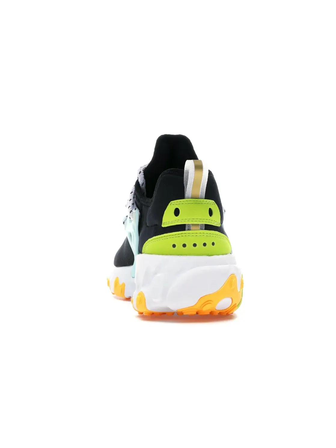Женские кроссовки Lifestyle Nike React Presto — изображение 4 из 4, черный/розовый-оранжевый