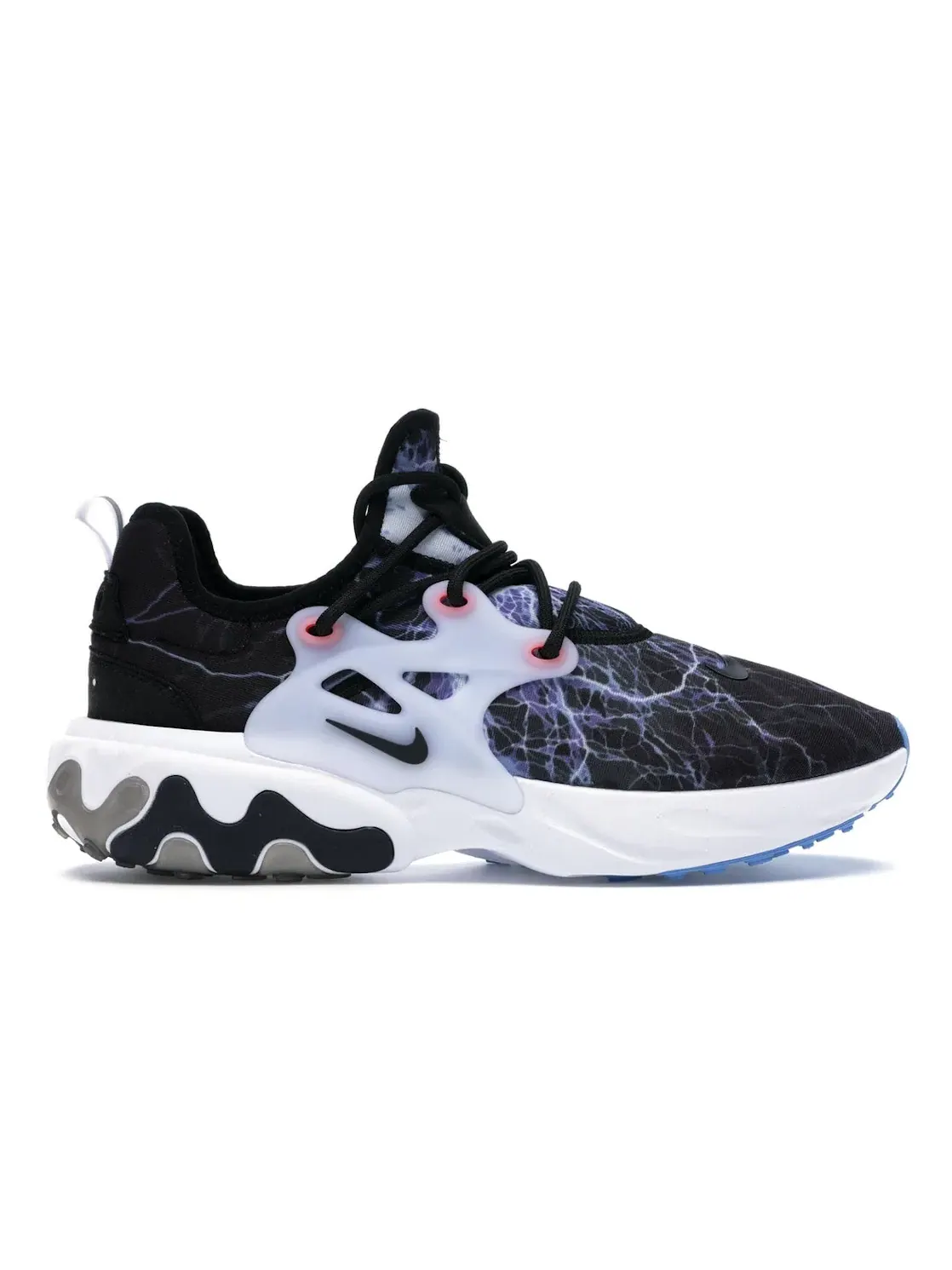 Мужские кроссовки с принтом Nike React Presto Nike — изображение 1 из 4, черный/белый-черный