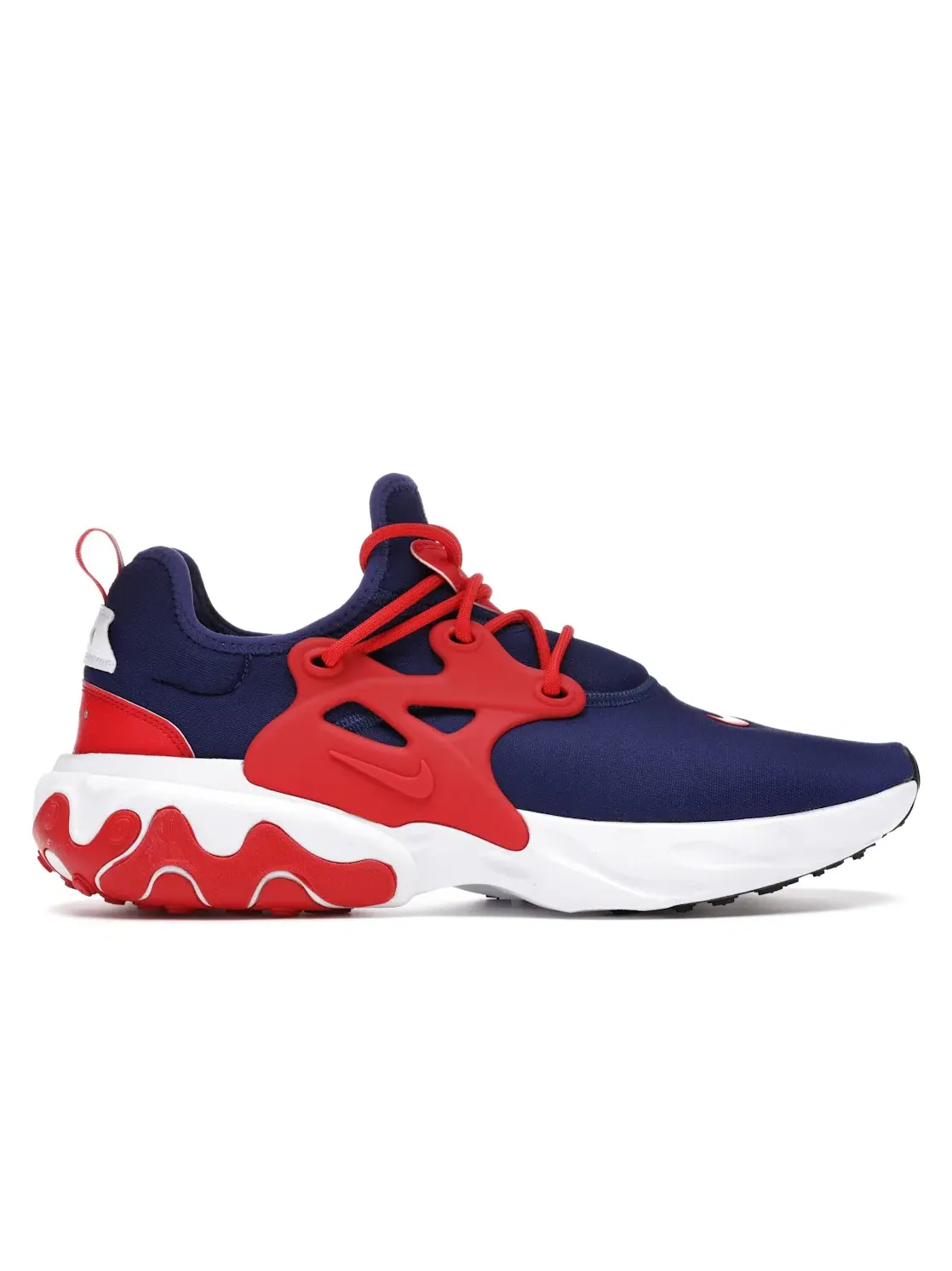 Мужские кроссовки Lifestyle Nike React Presto Nike — изображение 1 из 4, белый-красный