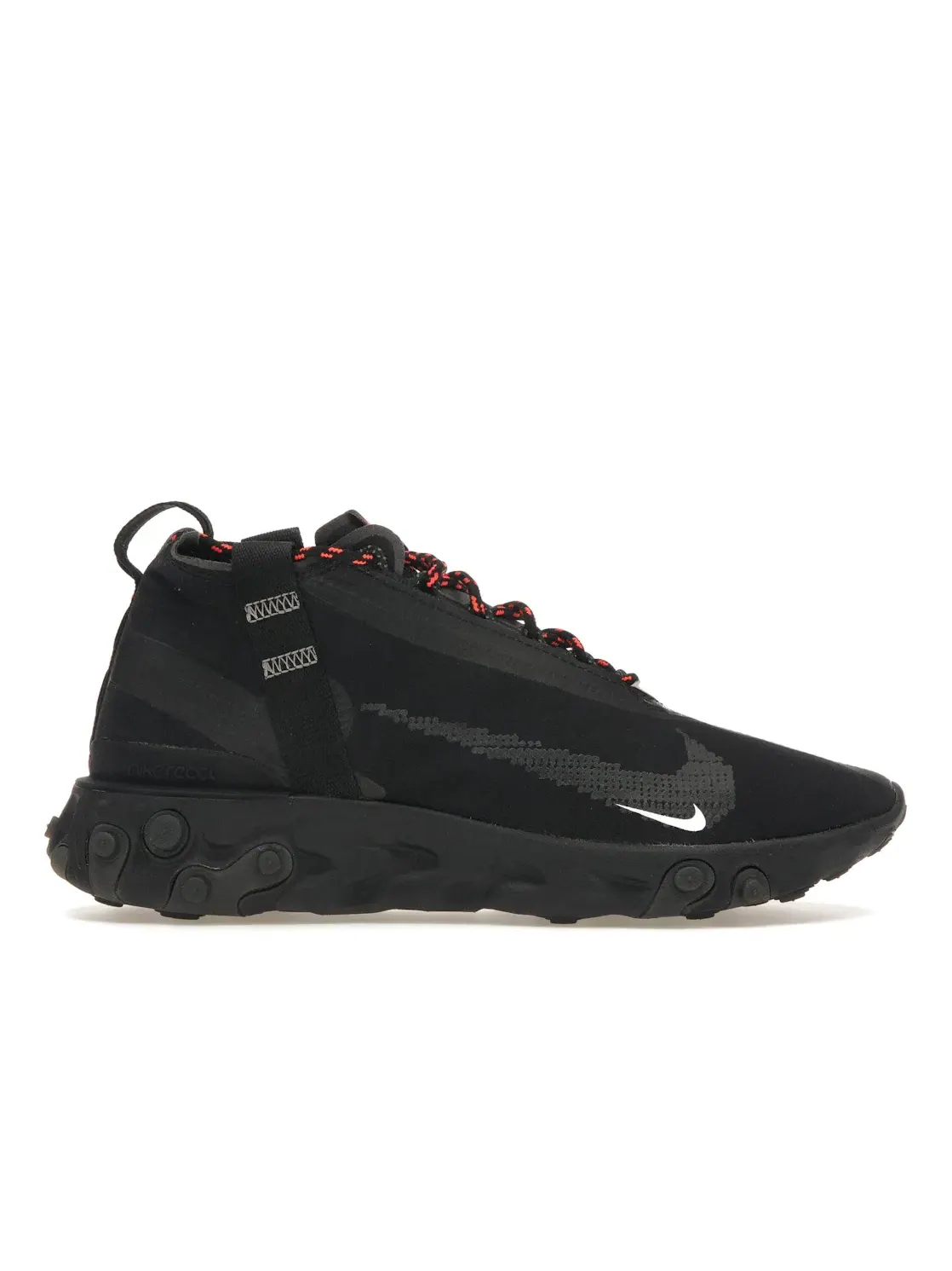 Мужские кроссовки Lifestyle Nike React Runner Mid WR ISPA — изображение 1 из 4, черный/белый