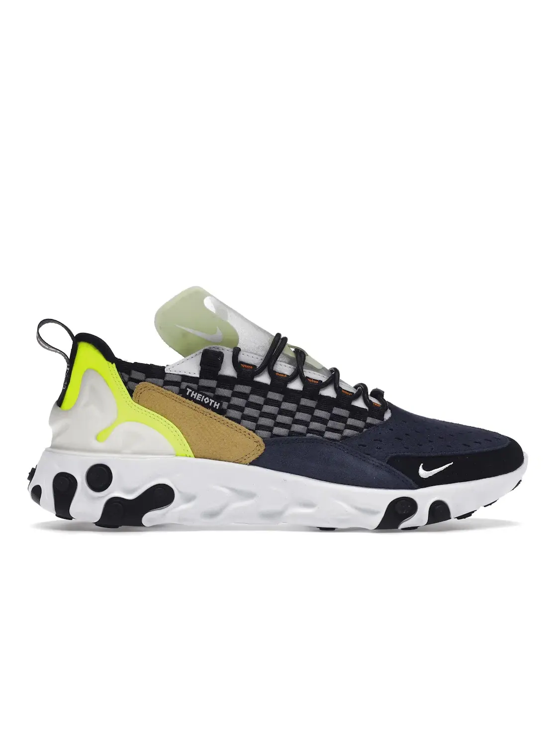 Мужские кроссовки Lifestyle Nike React Sertu Nike — изображение 1 из 4, черный/белый/белый