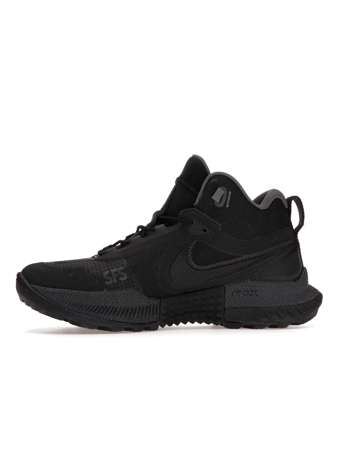 Мужские ботинки высокие с технологией React Nike — изображение 3 из 4, черный/-черный