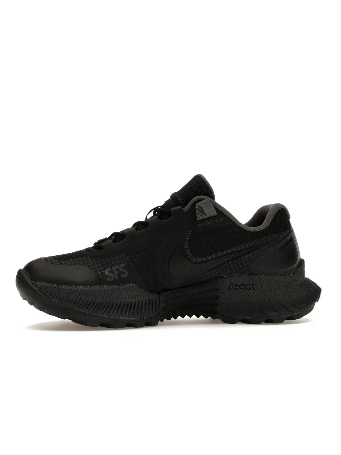 Мужские ботинки с длинным шнурованием Nike React SFB Carbon Low Nike — изображение 3 из 4, черный/-белый-черный