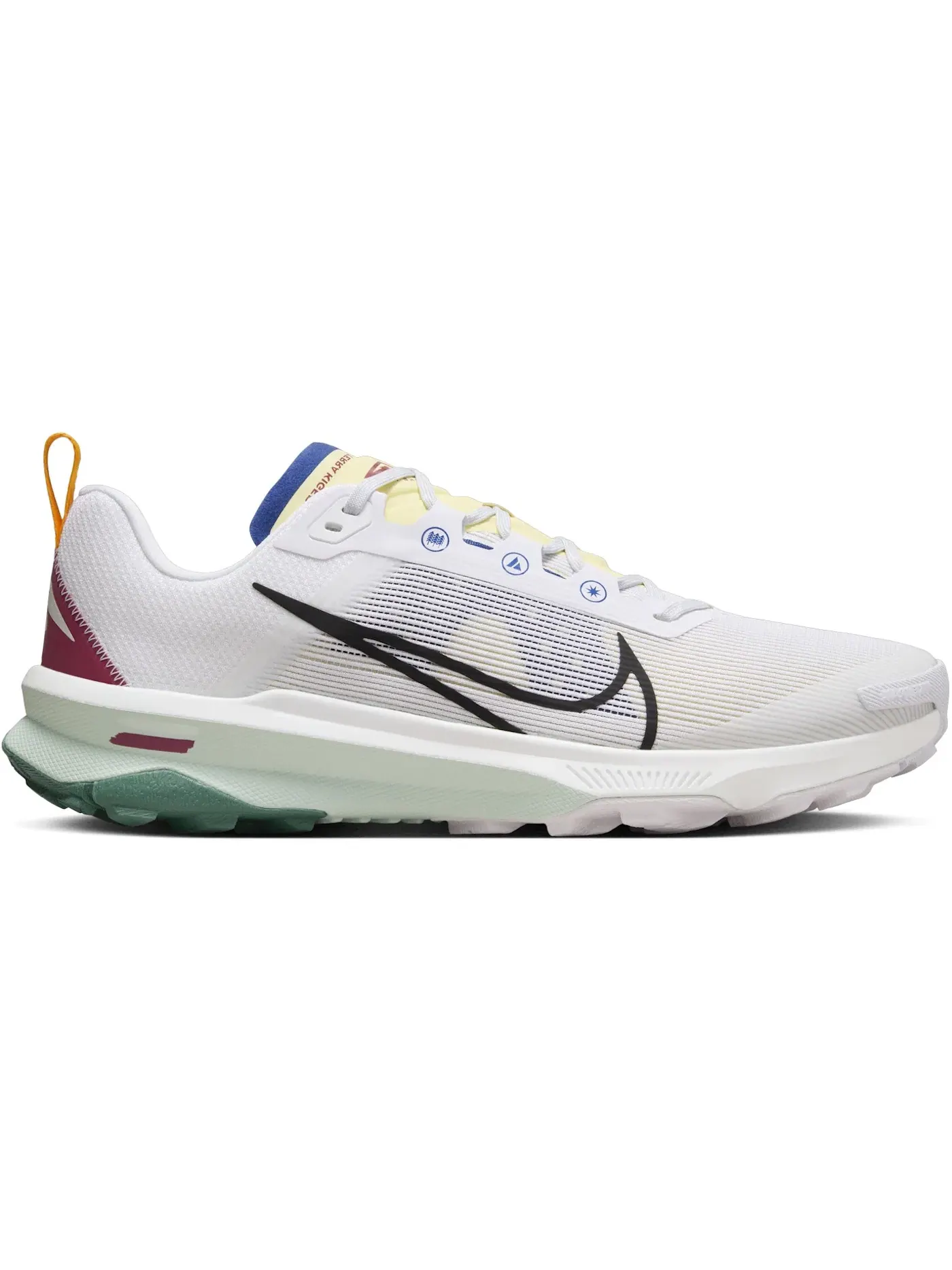 Мужские кроссовки для бега по пересеченной местности Nike React Terra Kiger 9 — изображение 1 из 1, белый/синий//черный