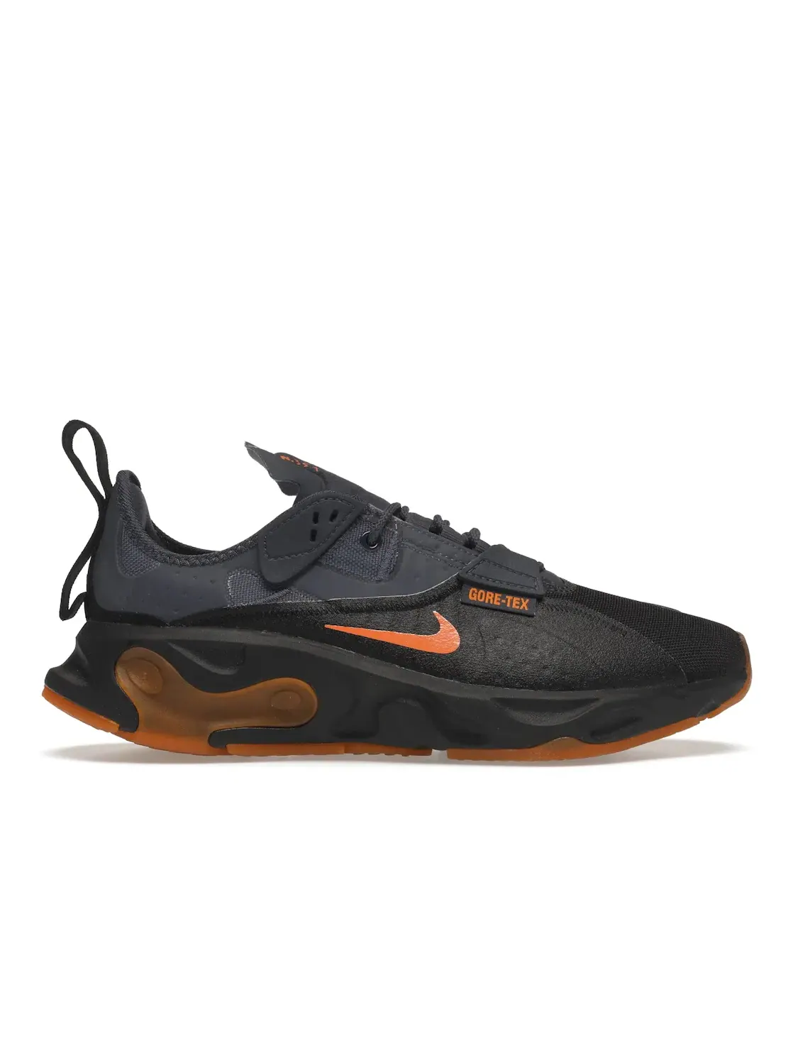 Мужские кроссовки с водонепроницаемым верхом Nike React Type GTX Nike — изображение 1 из 4, черный/яркий-серый
