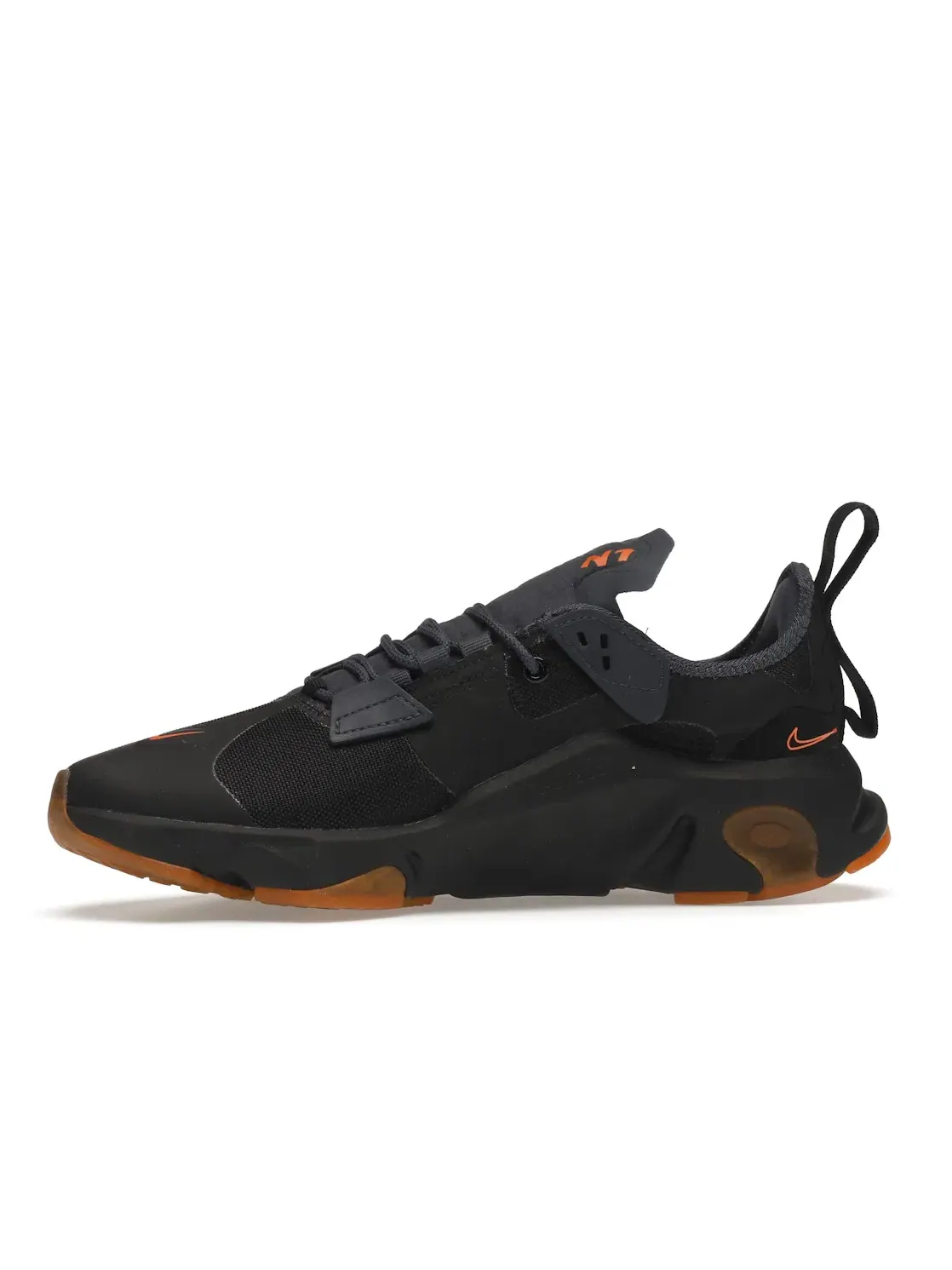 Мужские кроссовки с водонепроницаемым верхом Nike React Type GTX Nike — изображение 3 из 4, черный/яркий-серый