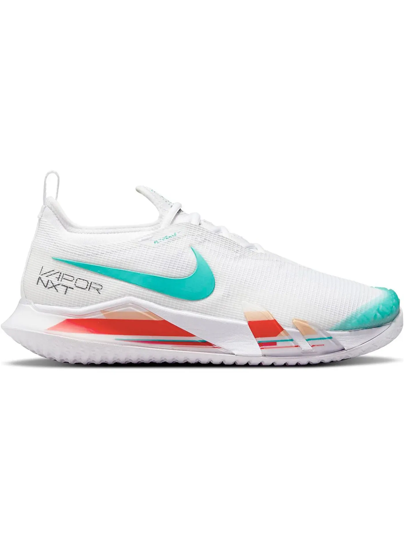 Женские кроссовки для гандбола Nike React Vapor NXT HC — изображение 1 из 1, белый/красный