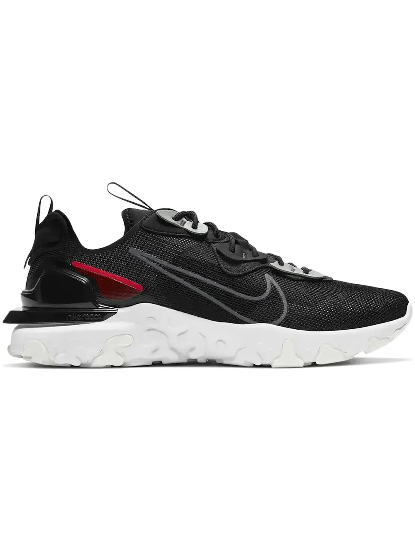Мужские кроссовки Lifestyle Nike React Vision 3M — изображение 1 из 1, черный/красный