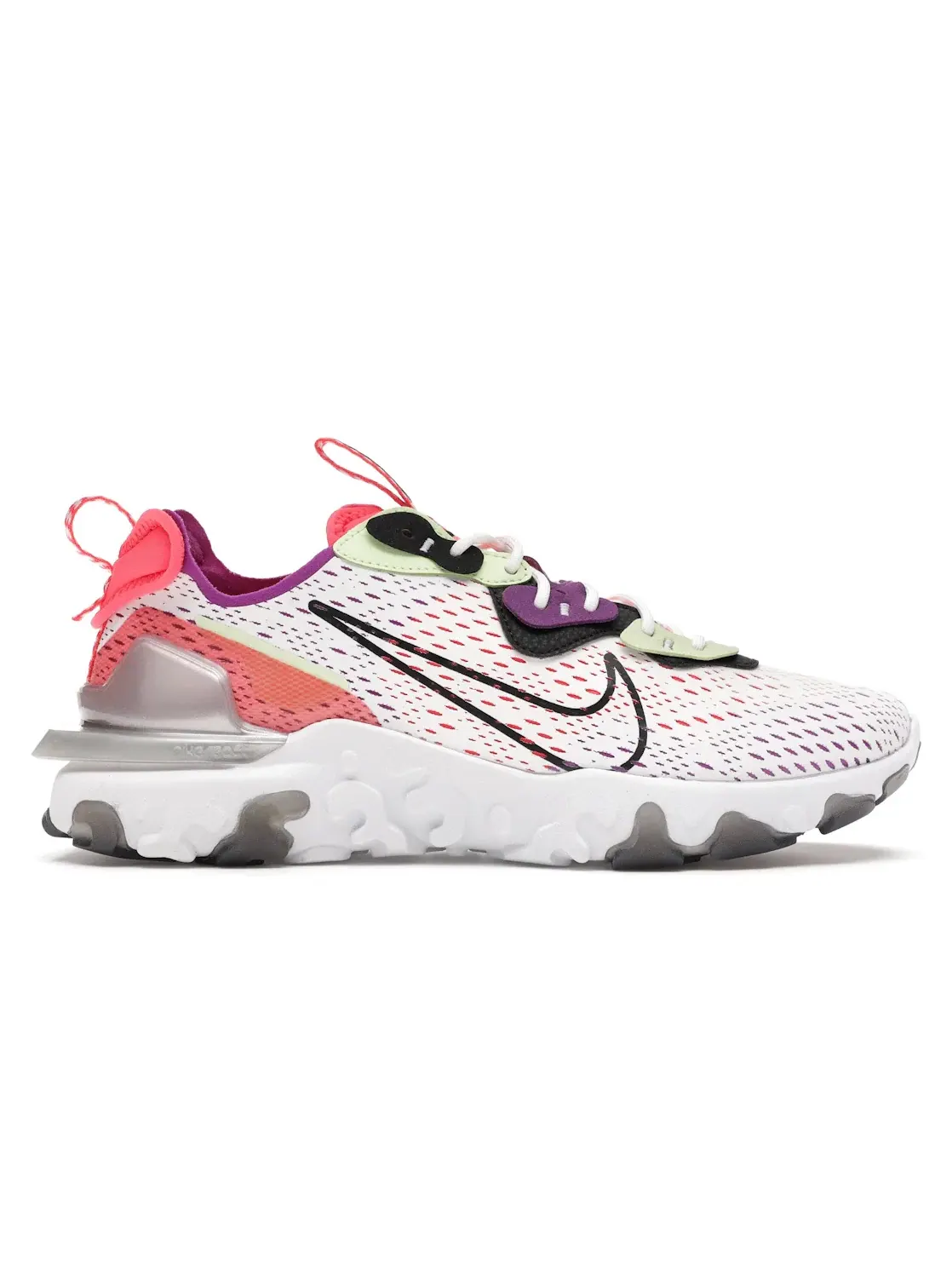 Мужские кроссовки на шнуровке Nike React Vision — изображение 1 из 4, белый/--черный