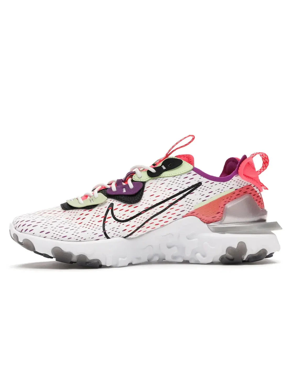 Мужские кроссовки на шнуровке Nike React Vision — изображение 3 из 4, белый/--черный