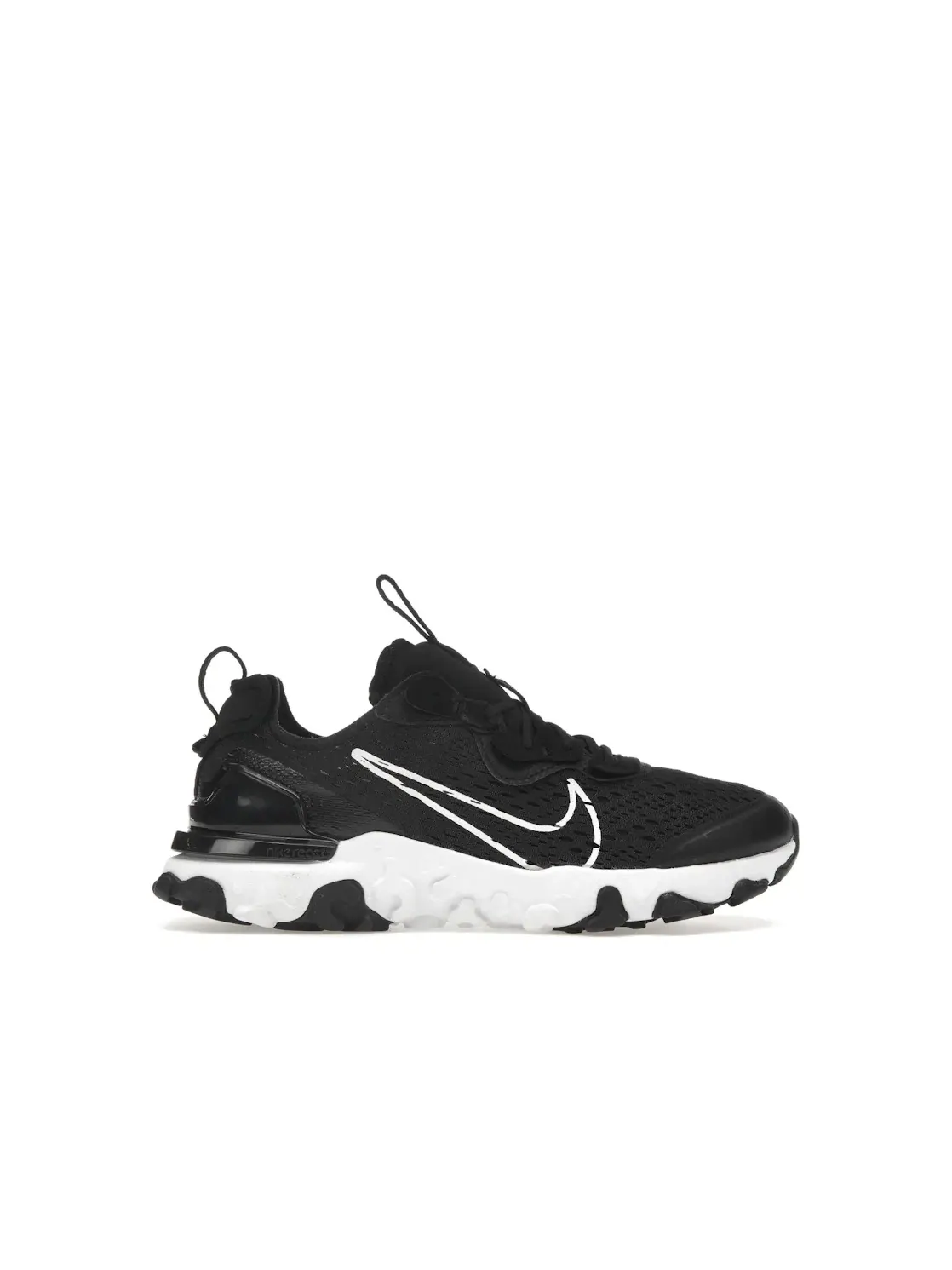 Детские кроссовки Lifestyle Nike React Vision — изображение 1 из 4, черный/черный/белый
