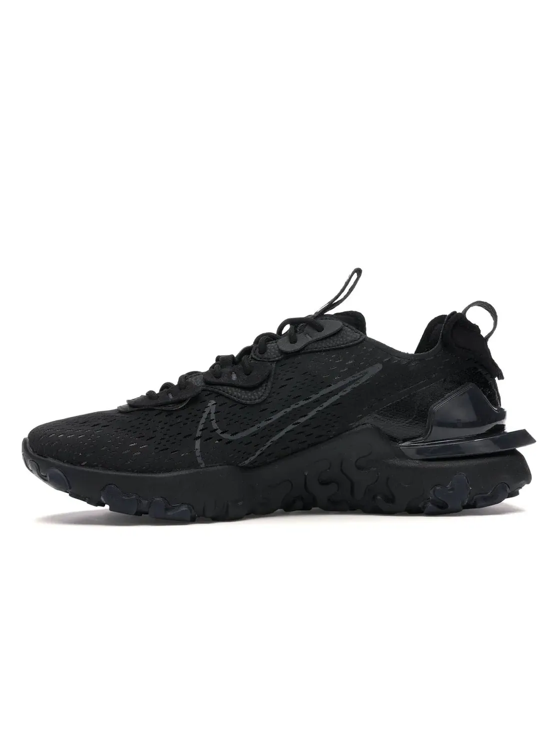 Мужские кроссовки Lifestyle с дизайном Alebrijes Nike React Vision — изображение 3 из 4, черный/черный