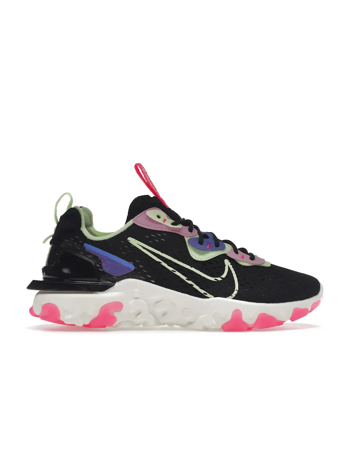 Женские кроссовки Lifestyle Nike React Vision — изображение 1 из 4, черный//розовый