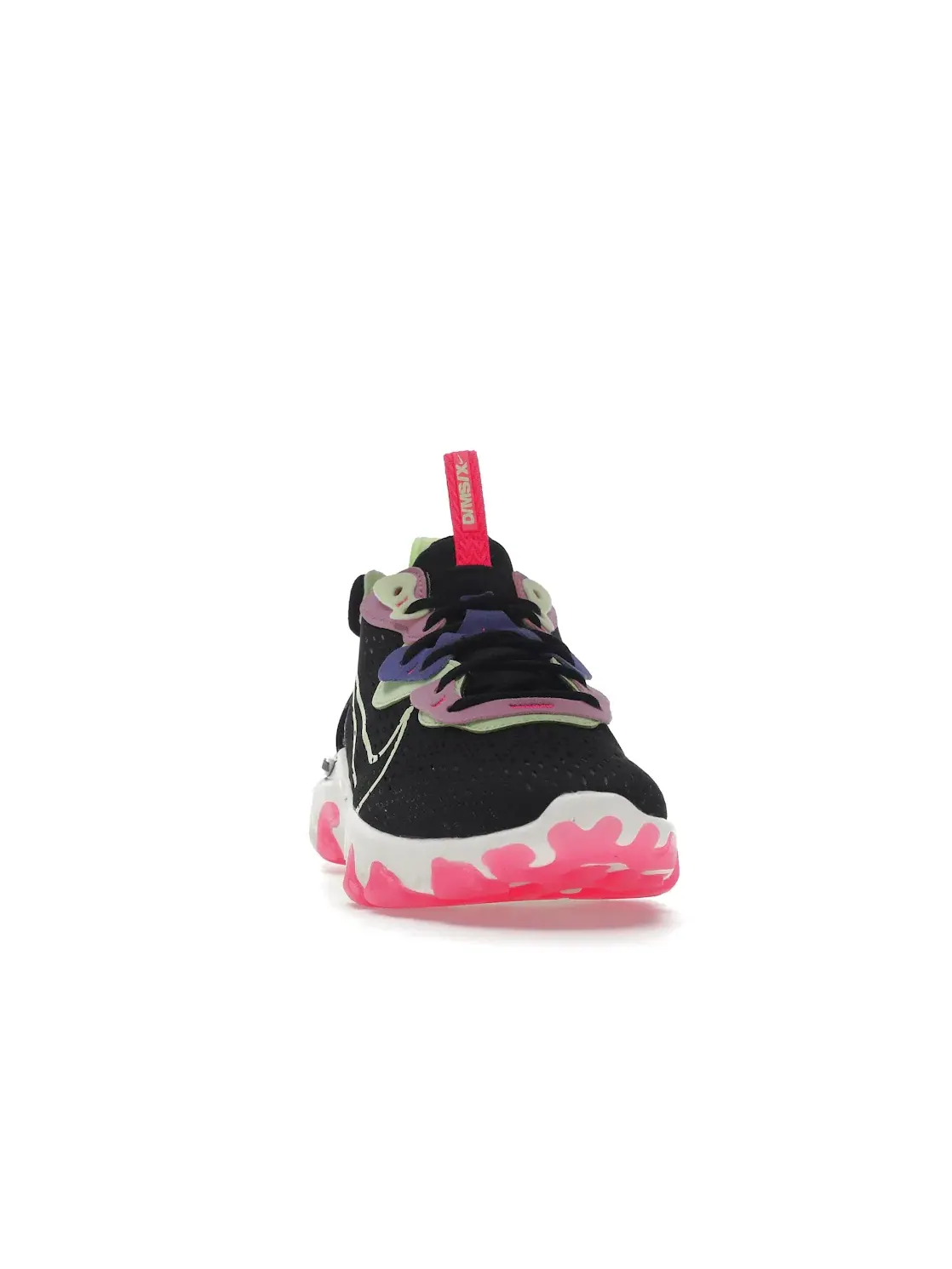 Женские кроссовки Lifestyle Nike React Vision — изображение 2 из 4, черный//розовый