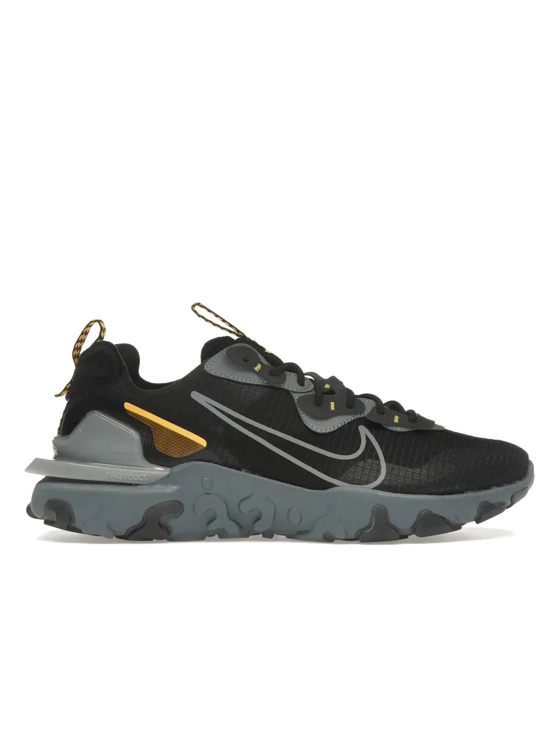 Мужские кроссовки Lifestyle Nike React Vision — изображение 1 из 4, черный/оранжевый/серый